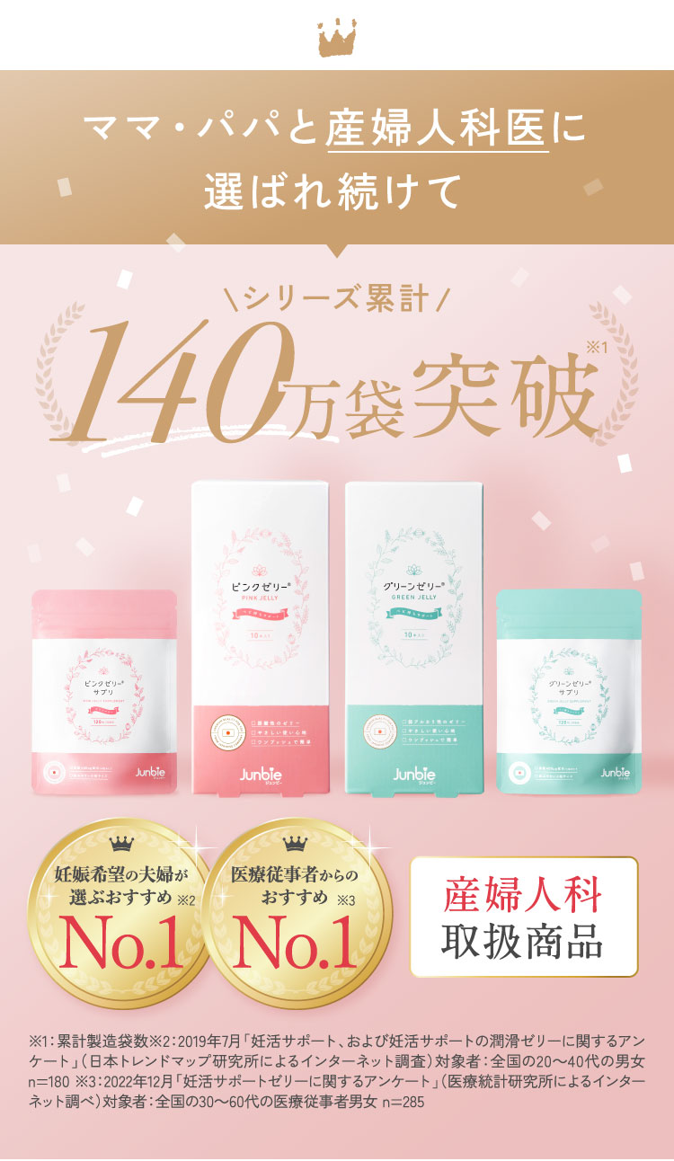 シリーズ累計140万袋突破